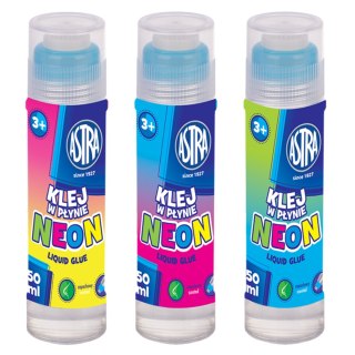 Klej w płynie PVA ASTRA NEON 50 ml - 1 szt