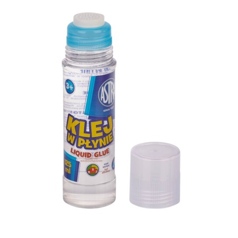 Klej w płynie transparentny PVA ASTRA 125 ml - 1 szt Klej w płynie transparentny PVA ASTRA 125 ml - 1 szt