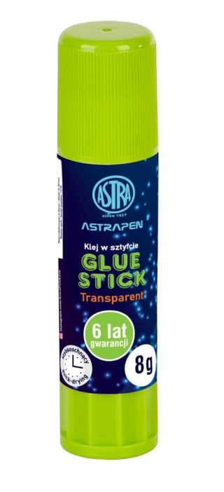 Klej w sztyfcie transparentny PVP ASTRAPEN 8 g - 1 szt