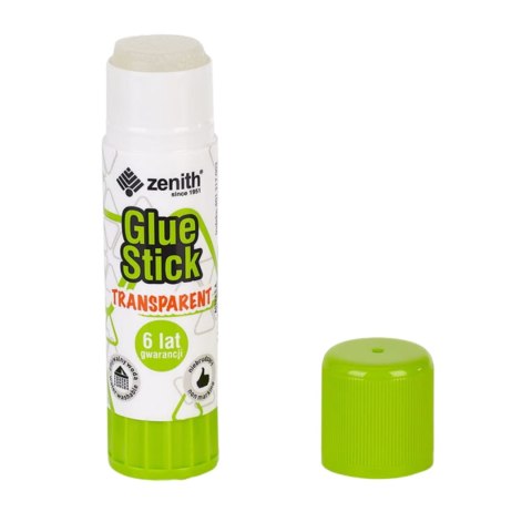 Klej w sztyfcie transparentny PVP ZENITH 25 g - 1 szt Klej w sztyfcie transparentny PVP ZENITH 25 g - 1 szt