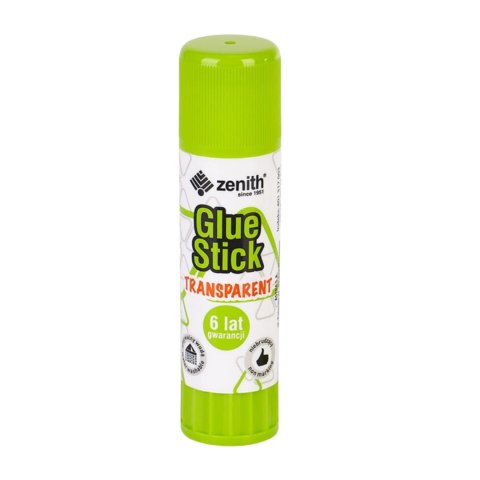 Klej w sztyfcie transparentny PVP ZENITH 25 g - 1 szt Klej w sztyfcie transparentny PVP ZENITH 25 g - 1 szt