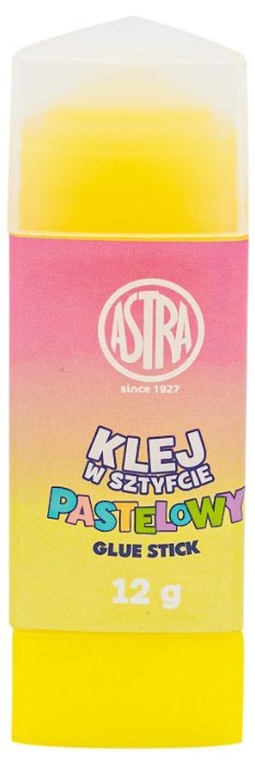 Klej w sztyfcie trójk. PVP ASTRA Pastel 12 g - 1 szt