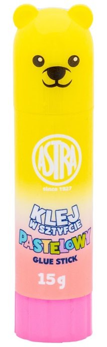 Klej w sztyfcie zwierzątka PVA ASTRA Pastel Line 15 g - 1 szt