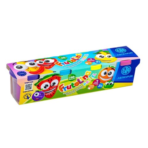 Masa plastyczna Pastel Frutolina Astra Fun 4 szt x 100 g Masa plastyczna Pastel Frutolina Astra Fun 4 szt x 100 g