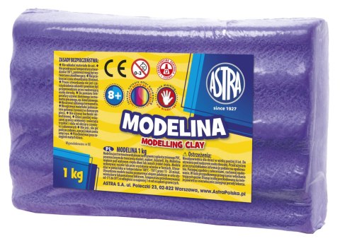 Modelina Astra 1 kg fioletowa Modelina Astra 1 kg fioletowa