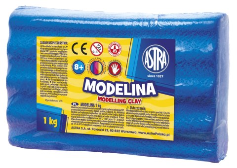 Modelina Astra 1 kg niebieska Modelina Astra 1 kg niebieska