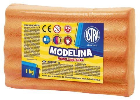 Modelina Astra 1 kg pomarańczowa Modelina Astra 1 kg pomarańczowa