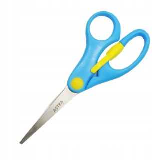 Nożyczki szkolne 13 cm z odbojnikiem Easy Open ASTRA - 1 szt