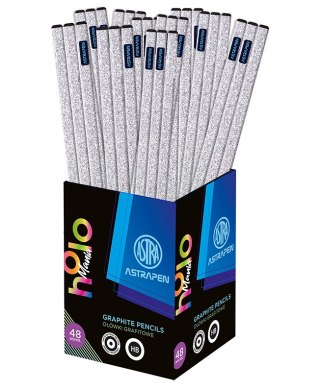 Ołówki z czarnego drewna ASTRAPEN HOLOmania - 1 szt.