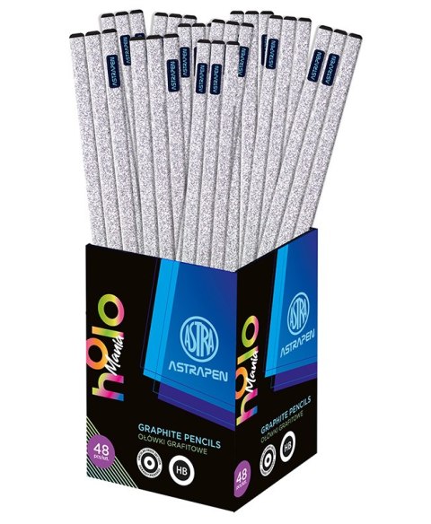 Ołówki z czarnego drewna ASTRAPEN HOLOmania - 1 szt. Ołówki z czarnego drewna ASTRAPEN HOLOmania - 1 szt.