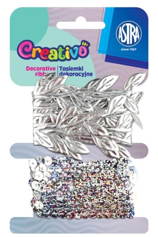Tasiemki dekoracyjne Creativo - Srebrna epoka