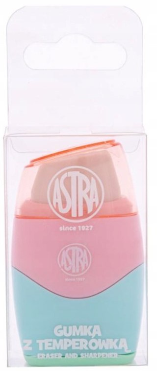 Temperówka z gumką 2w1 ASTRAPEN/ASTRA Pastel Line - 1 szt.