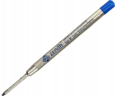 Wkład wielkopojemny 0,8 mm ZENITH 4 niebieski tusz - 1 szt. Wkład wielkopojemny 0,8 mm ZENITH 4 niebieski tusz - 1 szt.