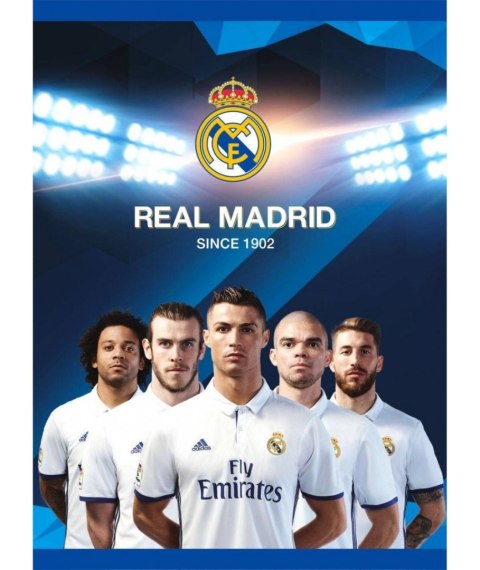 Zeszyt MO A5 16k trzy linie kolor R.Madrid3 Zeszyt MO A5 16k trzy linie kolor R.Madrid3