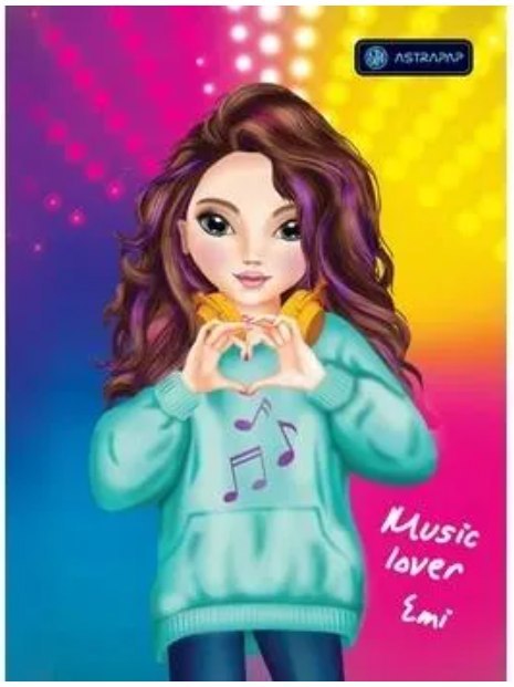 Zeszyt MO A5 16k trzy linie kolor TOP TEENS "Emi&Sofi" Zeszyt MO A5 16k trzy linie kolor TOP TEENS "Emi&Sofi"