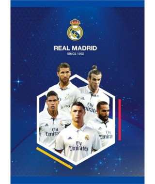 Zeszyt MO A5 32k linia kolor Real Madrid 3