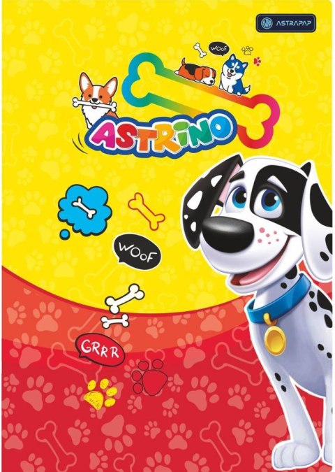 Zeszyt do nauki pisania MO A4 32k trzy linie kolor ASTRAPAP Zeszyt do nauki pisania MO A4 32k trzy linie kolor ASTRAPAP