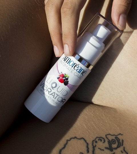 Amoreane Lubrykant Liquid Vibrator Berries 30ml