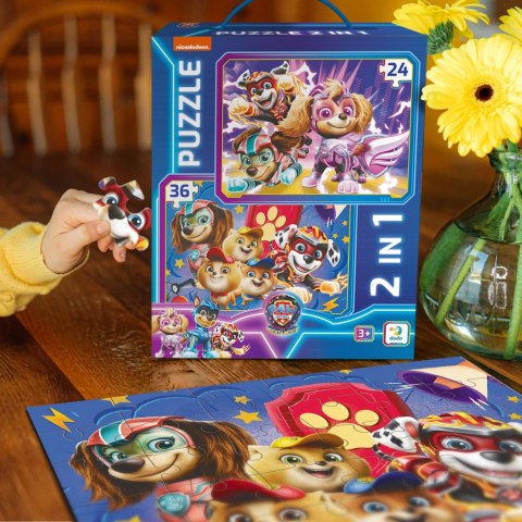 Puzzle 2w1 Paw Patrol Dbamy o bezpieczen. 200573 Puzzle 2w1 Paw Patrol Dbamy o bezpieczen. 200573