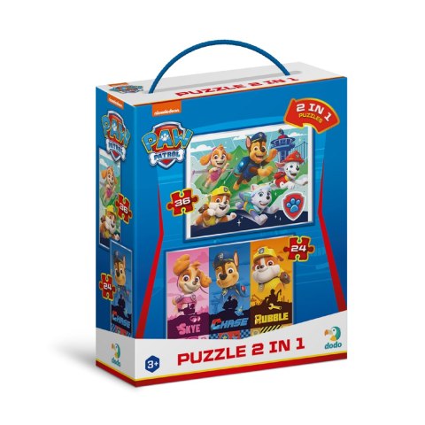 Puzzle 2w1 Paw Patrol Dobre szczenieta 200561 Puzzle 2w1 Paw Patrol Dobre szczenieta 200561
