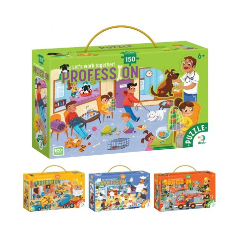 Puzzle Zawody. Weterynarze 150el 300621 Puzzle Zawody. Weterynarze 150el 300621