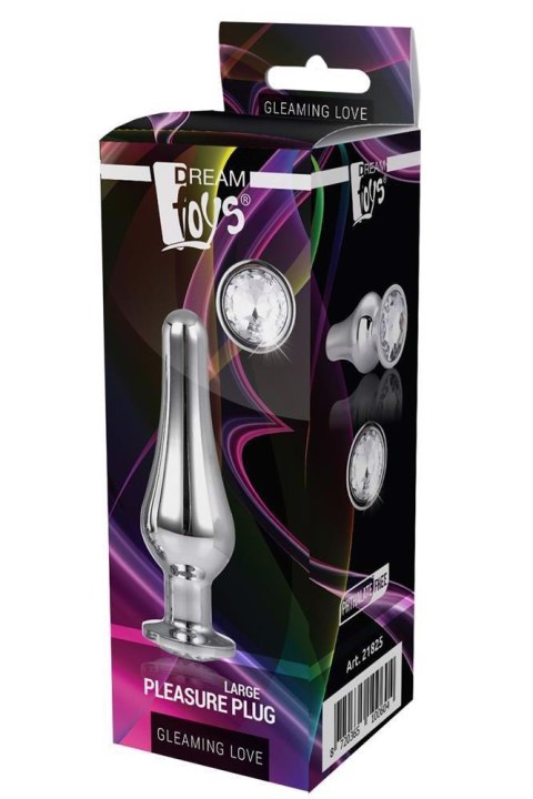 GLEAMING LOVE SILVER PLEASURE PLUG L GLEAMING LOVE SILVER PLEASURE PLUG L