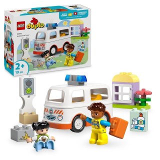 LEGO(R) DUPLO 10447 (4szt) Karetka z kierowcą