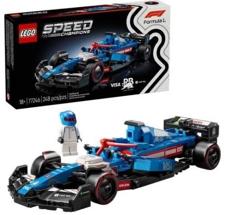 LEGO(R) SPEED CHAMPIONS 77246 (4szt) Bolid F1 Visa.. LEGO(R) SPEED CHAMPIONS 77246 (4szt) Bolid F1 Visa..