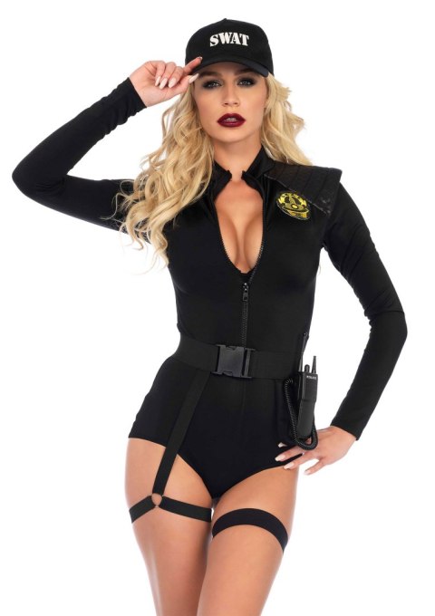 Leg Avenue przebranie policjantki Swat Team Babe Bodysuit L Leg Avenue przebranie policjantki Swat Team Babe Bodysuit L