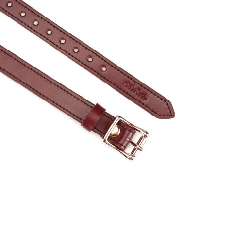 Liebe Seele opaska na oczy Wine Red Blindfold
