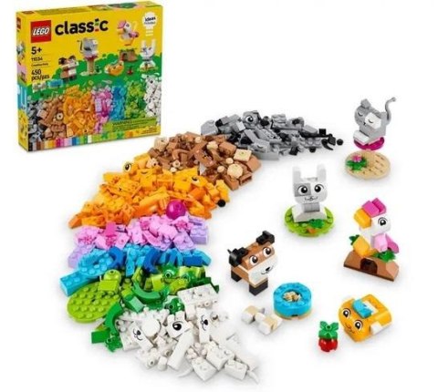 LEGO(R) CLASSIC 11034 (4szt) Kreatywne zwierzątka LEGO(R) CLASSIC 11034 (4szt) Kreatywne zwierzątka