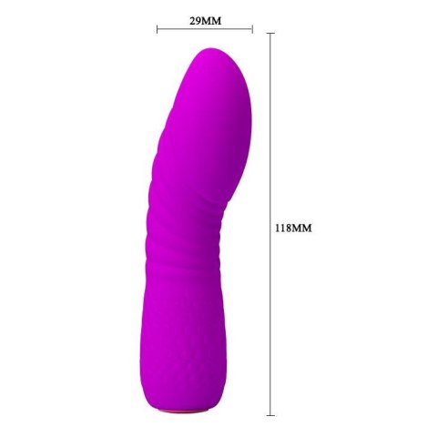 Mały mini wibrator masażer łechtaczki 11cm 12 tryb Mały mini wibrator masażer łechtaczki 11cm 12 tryb