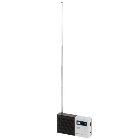 Adler | Digital Radio - PLL AM/FM | AD 1908 | Alarm function | White/Black Adler | Digital Radio - PLL AM/FM | AD 1908 | Alarm function | White/Black