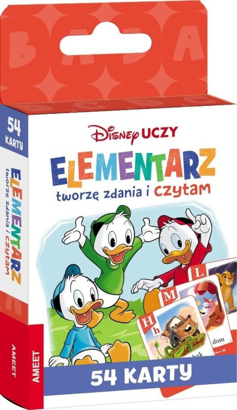 Disney Uczy. Tworzę zdania i czytam. Karty Disney Uczy. Tworzę zdania i czytam. Karty
