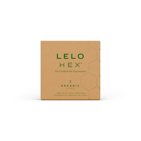 Prezerwatywy organiczne LELO HEX Organic Condoms 3 pack Prezerwatywy organiczne LELO HEX Organic Condoms 3 pack