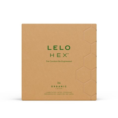 Prezerwatywy organiczne LELO HEX Organic Condoms 36 pack Prezerwatywy organiczne LELO HEX Organic Condoms 36 pack