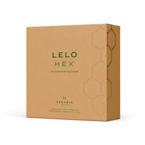 Prezerwatywy organiczne LELO HEX Organic Condoms 36 pack Prezerwatywy organiczne LELO HEX Organic Condoms 36 pack