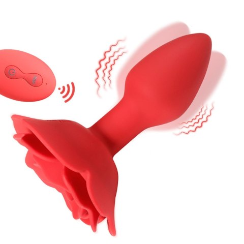 Rose rotating anal plug Rose rotating anal plug