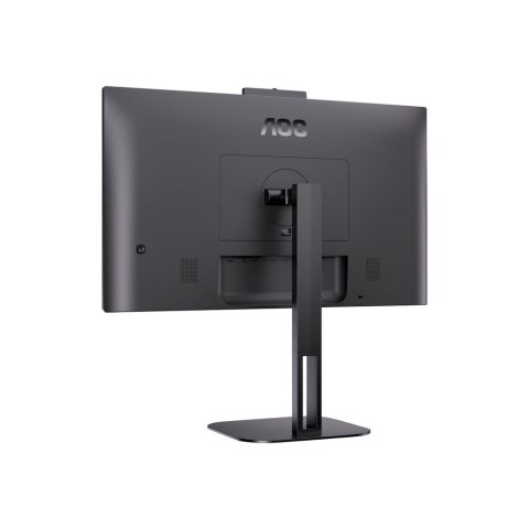 AOC USB-C Monitor with Webcam 24V5CW/BK 23.8 " IPS FHD 16:9 1 ms 300 cd/m² Black HDMI ports quantity 2 75 Hz