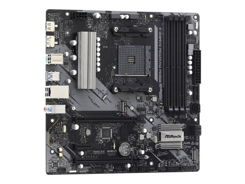 ASRock B550M Phantom Gaming 4 | Processor family AMD | Processor socket AM4 | DDR4 | Supported hard disk drive interfaces SATA,