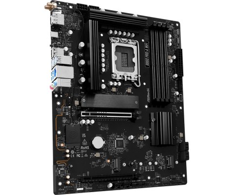 ASRock B860 PRO-A WIFI | Processor family Intel | Processor socket LGA1851 | DDR5 | Supported hard disk drive interfaces SATA, M ASRock B860 PRO-A WIFI | Processor family Intel | Processor socket LGA1851 | DDR5 | Supported hard disk drive interfaces SATA, M