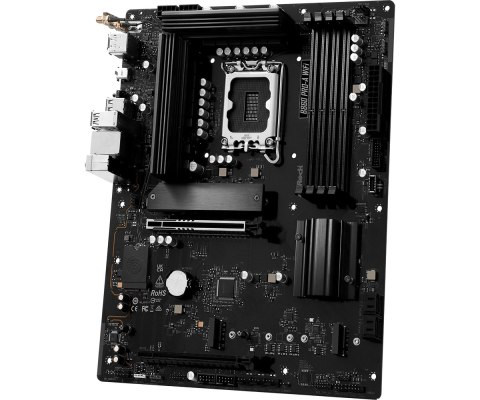 ASRock B860 PRO-A WIFI | Processor family Intel | Processor socket LGA1851 | DDR5 | Supported hard disk drive interfaces SATA, M ASRock B860 PRO-A WIFI | Processor family Intel | Processor socket LGA1851 | DDR5 | Supported hard disk drive interfaces SATA, M