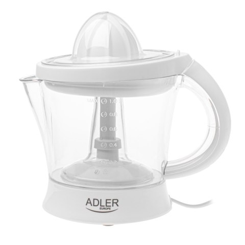 Adler Citrus Juicer | AD 4014 | Type Citrus juicer | White | 40 W | Number of speeds 1 Adler Citrus Juicer | AD 4014 | Type Citrus juicer | White | 40 W | Number of speeds 1