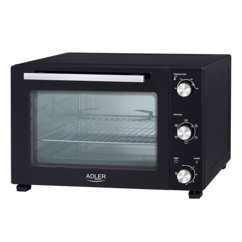 Adler Electric oven | AD 6026 | 48 L | 1800 W | Black Adler Electric oven | AD 6026 | 48 L | 1800 W | Black