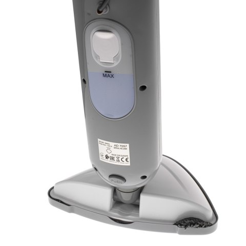 Adler Steam mop | AD 7057 | Power 1300 W | Water tank capacity 0.38 L | White/Grey Adler Steam mop | AD 7057 | Power 1300 W | Water tank capacity 0.38 L | White/Grey