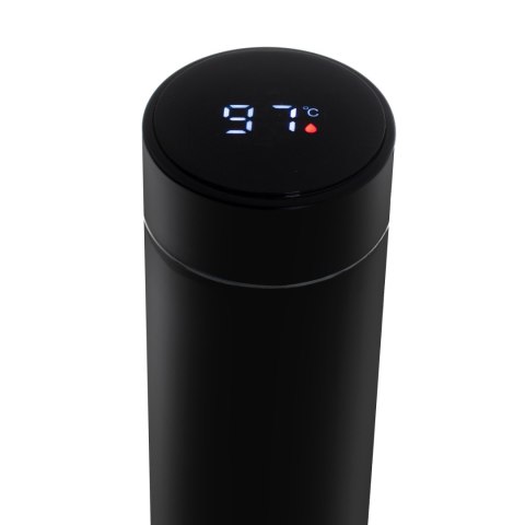 Adler | Thermal Flask | CR 4507bk | Pojemność 0.473 L | Materiał stal nierdzewna/silikon | Czarny