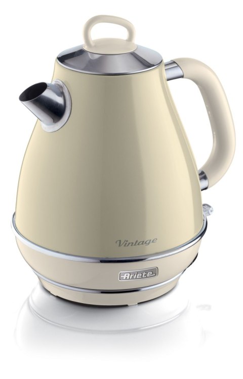 Ariete | Vintage Kettle | 2877/03 | Standard | 2000 W | 1.7 L | 360° rotational base | Cream Ariete | Vintage Kettle | 2877/03 | Standard | 2000 W | 1.7 L | 360° rotational base | Cream