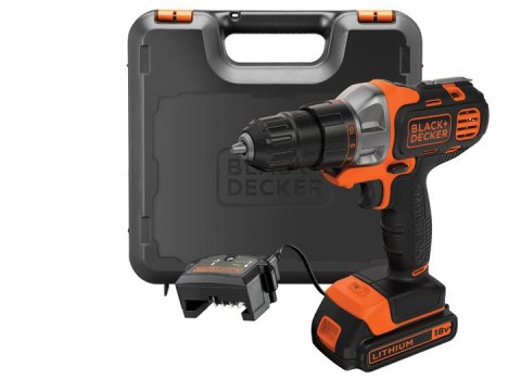 BLACK & DECKER | Cordless Multievo Drill Driver | MT218K-QW | 18 V | 1.5 Ah | Lithium BLACK & DECKER | Cordless Multievo Drill Driver | MT218K-QW | 18 V | 1.5 Ah | Lithium