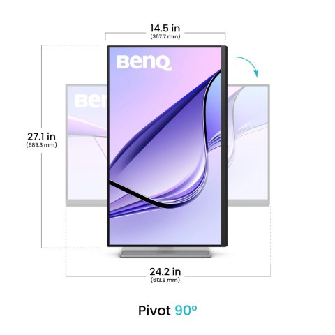 Benq MA270U | 27 " | IPS | 16:9 | 60 Hz | 5 ms | 3840 x 2160 pixels | 400 cd/m² | HDMI ports quantity 2