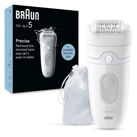 Braun | Epilator | SE5-011 Silk-épil 5 | Operating time (max) 40 min | Number of power levels 1 | Wet & Dry | White Braun | Epilator | SE5-011 Silk-épil 5 | Operating time (max) 40 min | Number of power levels 1 | Wet & Dry | White
